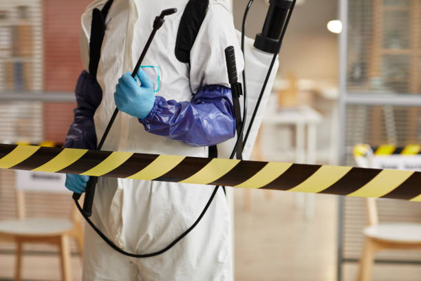 Professional Biohazard technician working in Maribel, WI